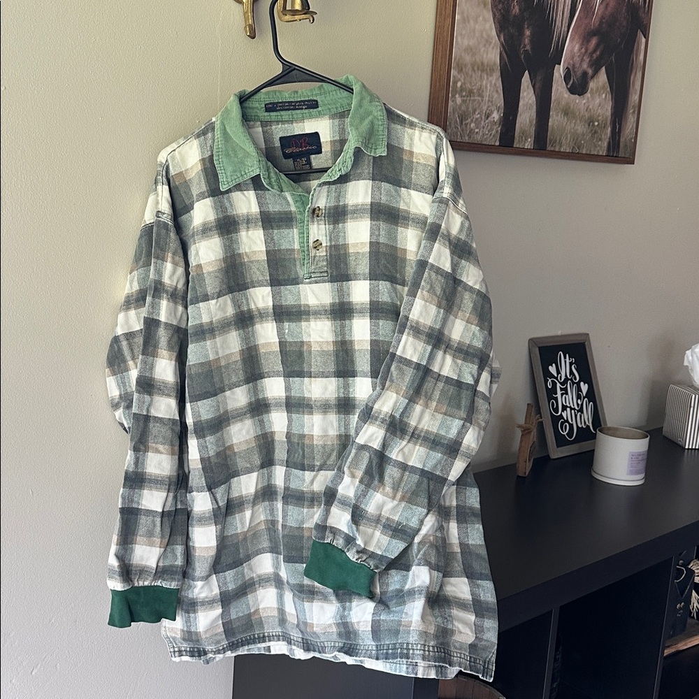 90’s Dadcore pullover flannel